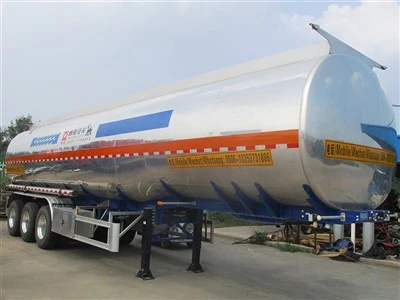 China Producător de remorci cisternă de combustibil din aluminiu de 50000 litri