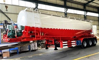China Manufacture TONGYA Bulk Cemen Tank Semiremorcă