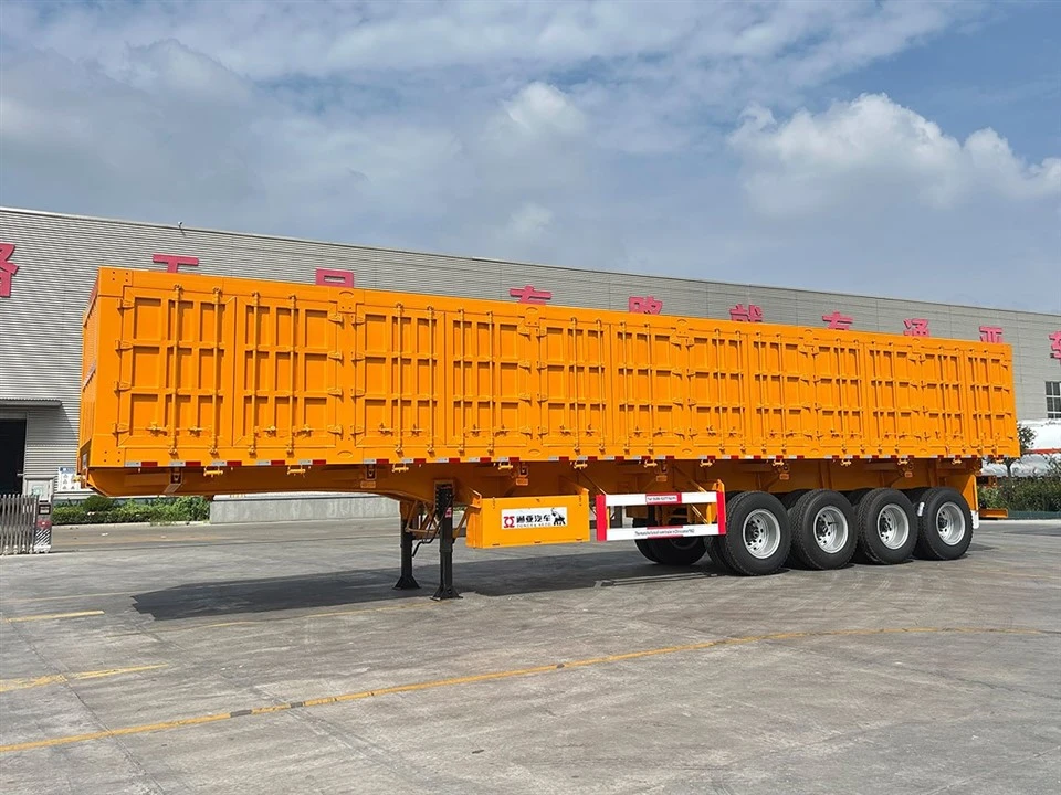120T Side Dump Semi -trailer