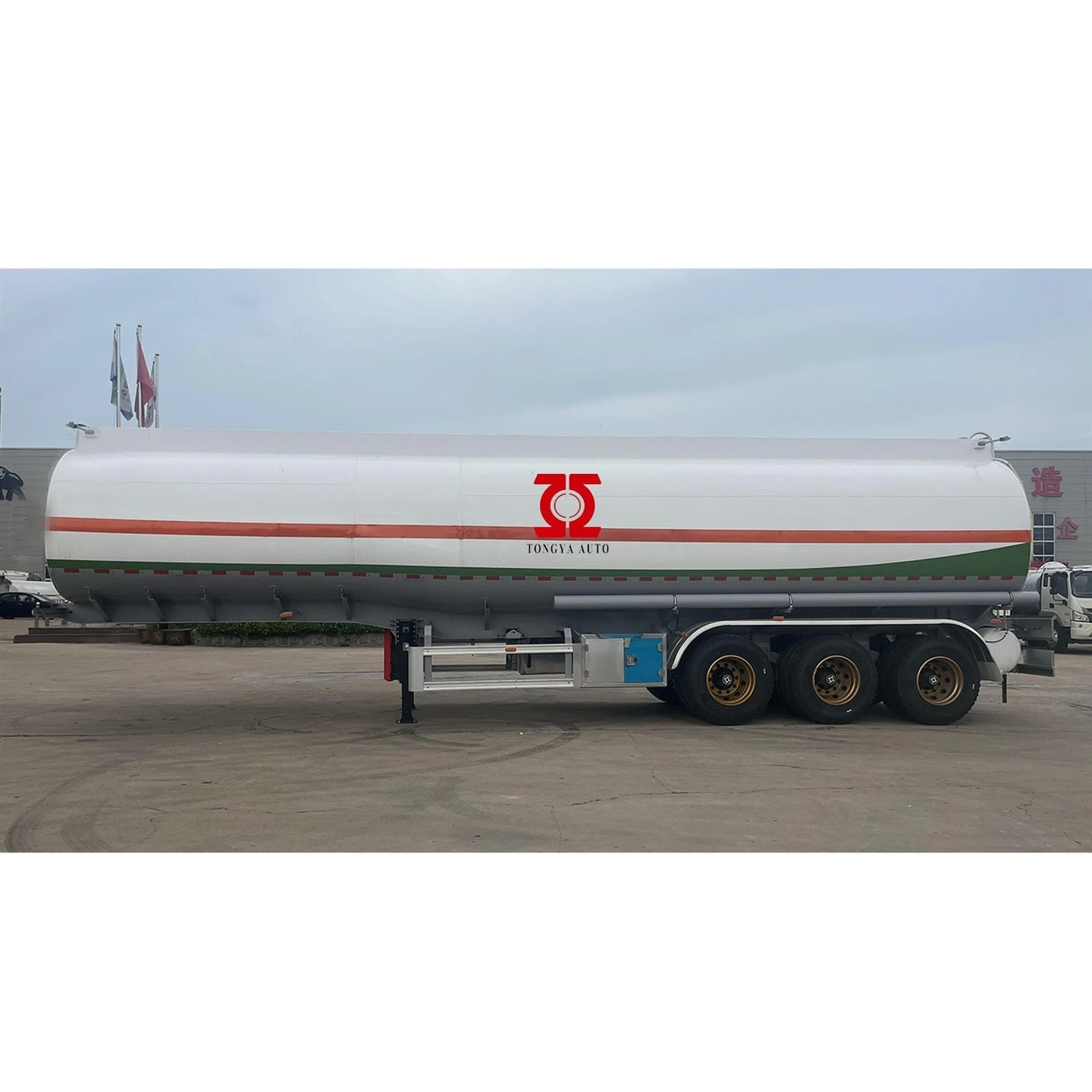 45000L semiremorcă cisternă de combustibil