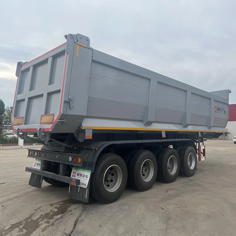60T Rear Dump Semi Trailer With OTTC Certification suppliers