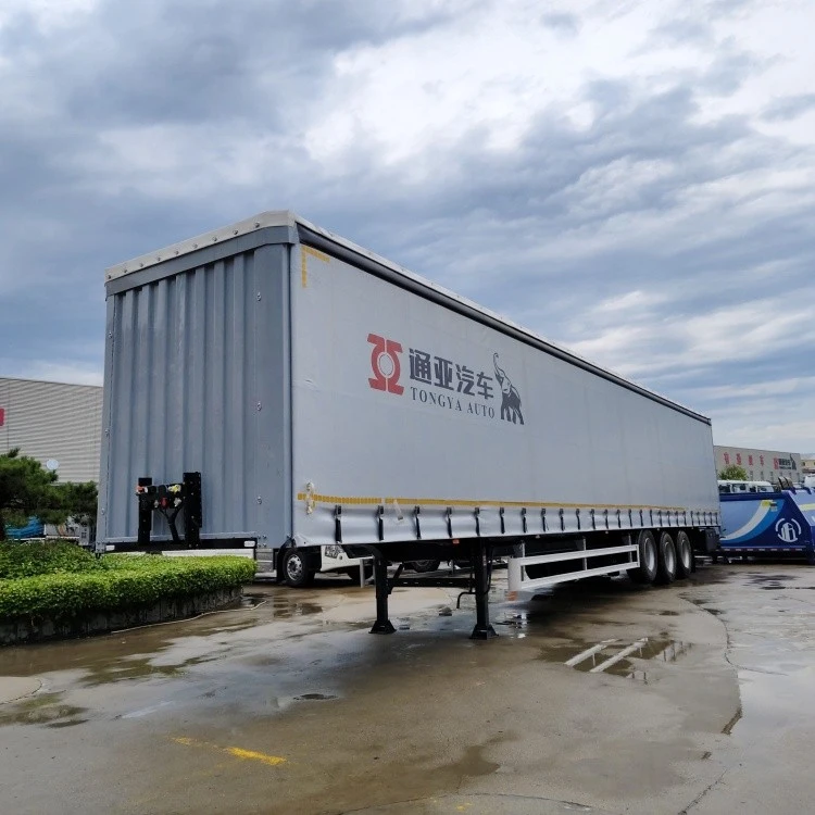 High Quality Curtain Semi Trailer