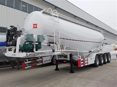 Tongya Automobile Co., Ltd-4 Axe Center Cener Tanker Semi remorcă