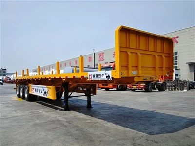 Depozit lateral semi -remorcă cu colum