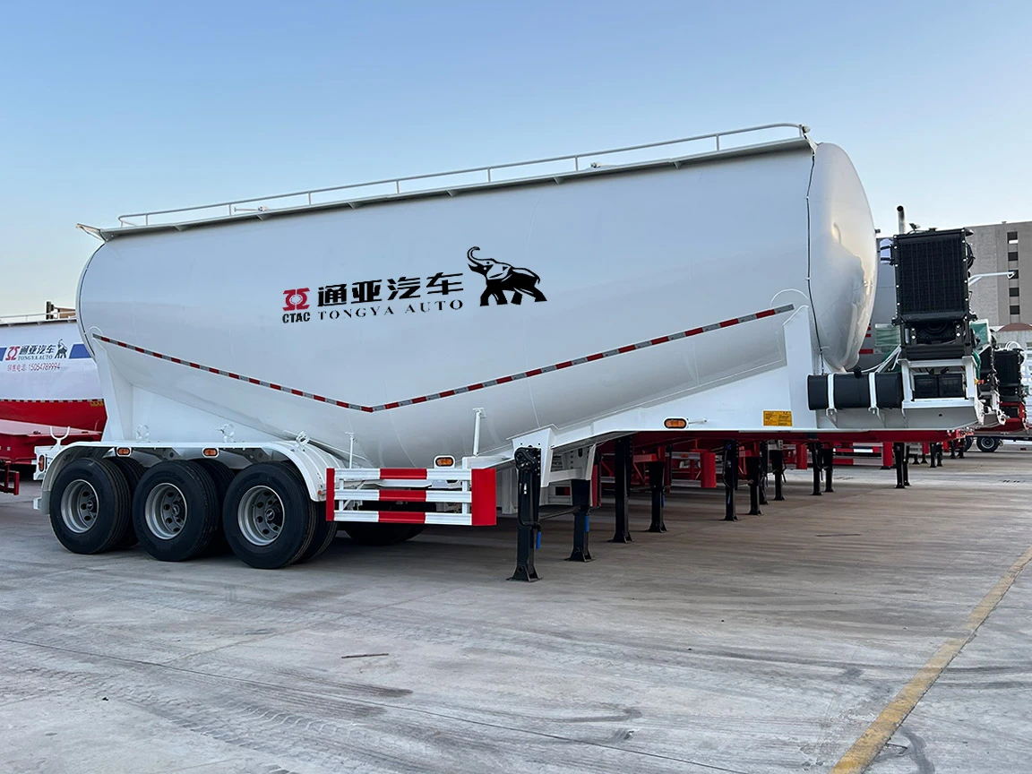 bulk cement tanker semi trailer2