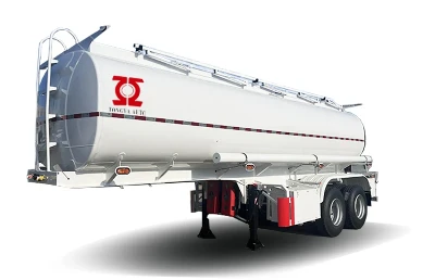 2AXLES Cisternă de combustibil semi -remorcă